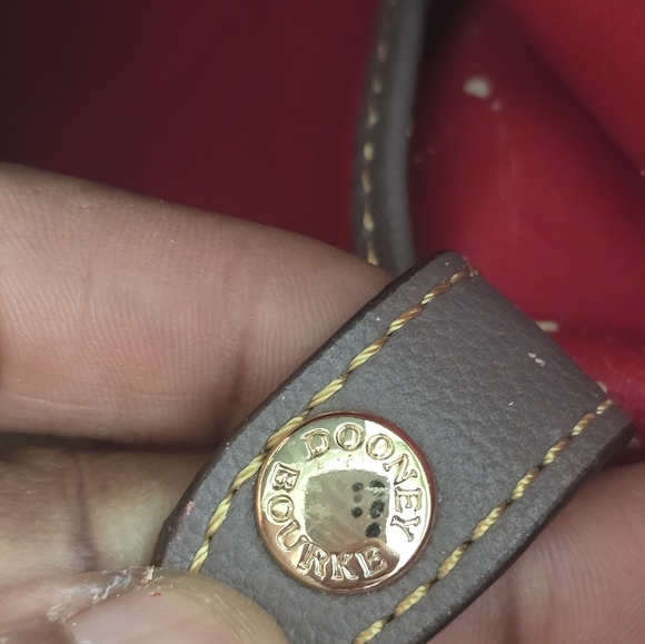 Dooney & Bourke Shoulder Handbag Women Sophie Florentine Leather Hobo Tassel - Picture 14 of 16